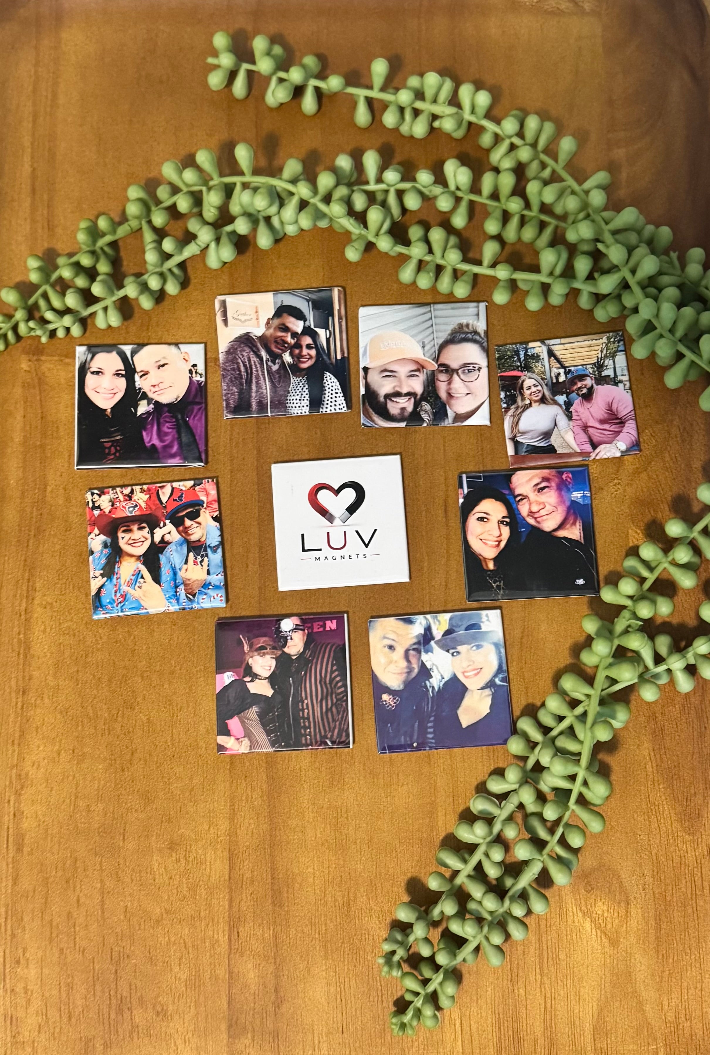9 Pack 2x2 Magnets