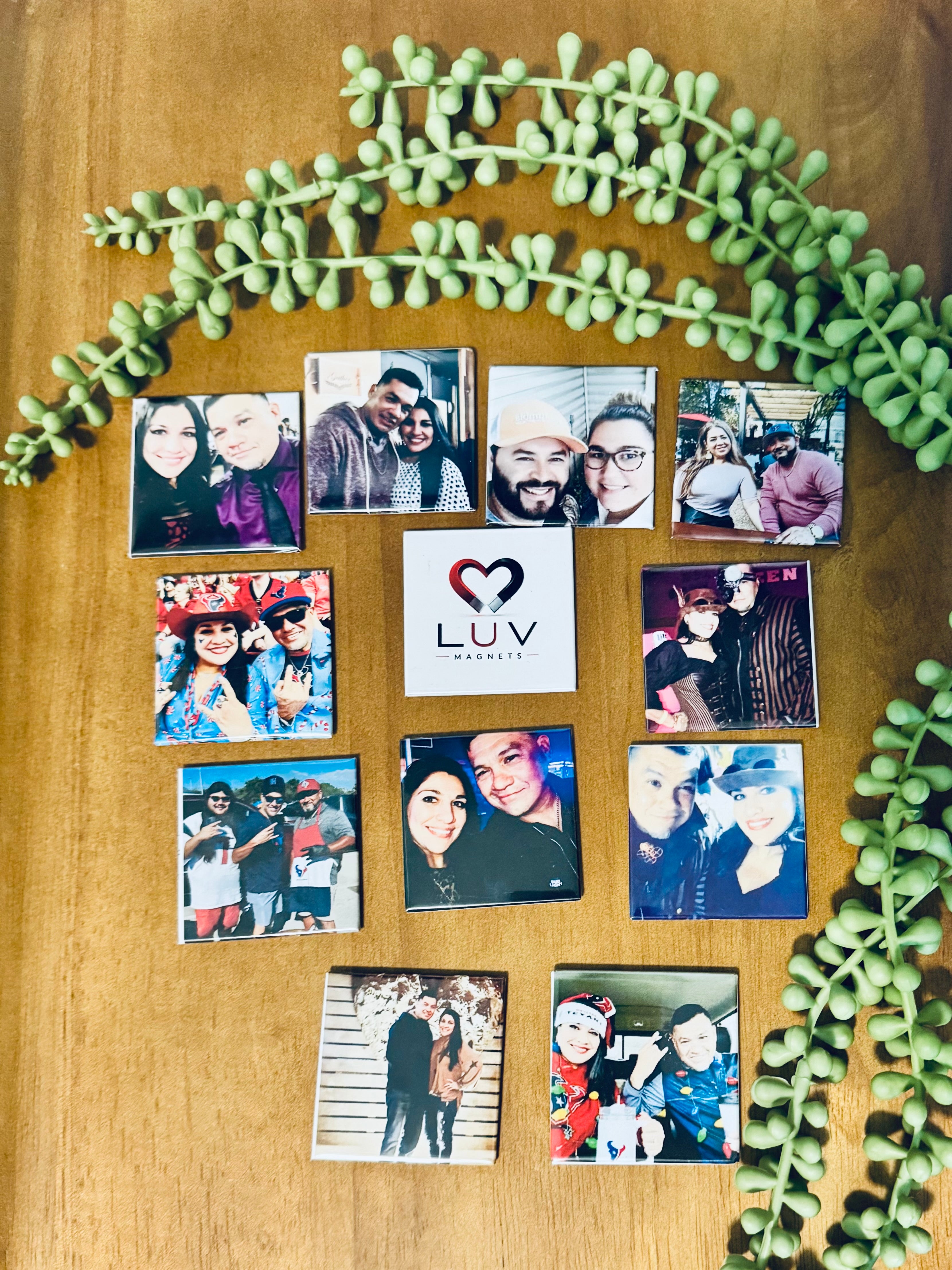 12 Pack 2x2 Magnets